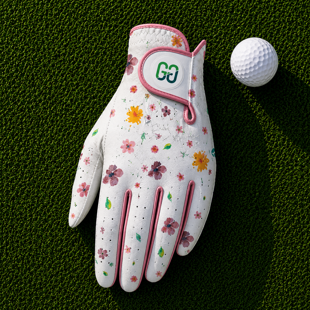 Blush Meadow Golf Glove