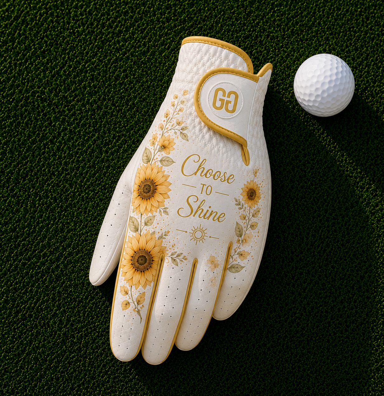 Choose to Shine Golf Glove