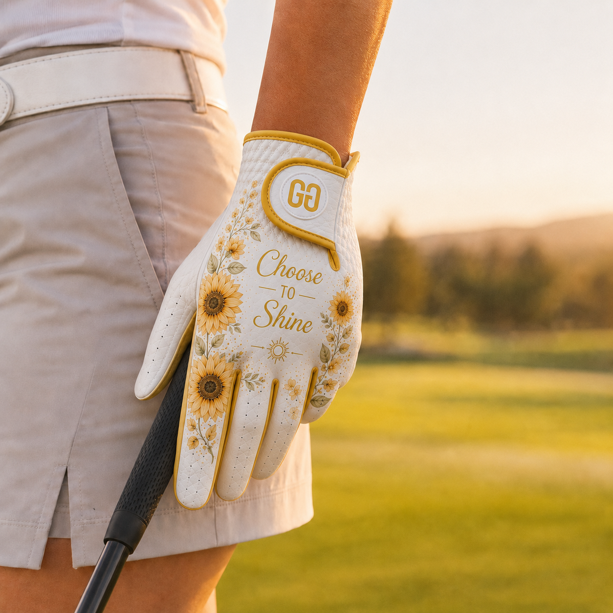 Choose to Shine Golf Glove