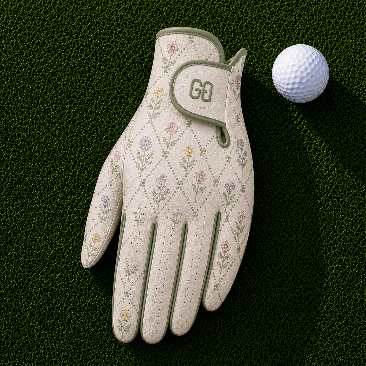 Garden Grid Golf Glove