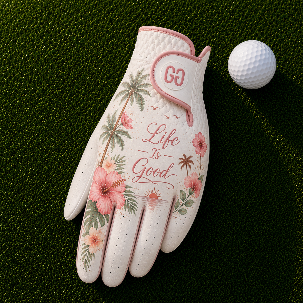 Life is Good Golf Glove