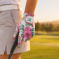 Rosy Bloom Golf Glove