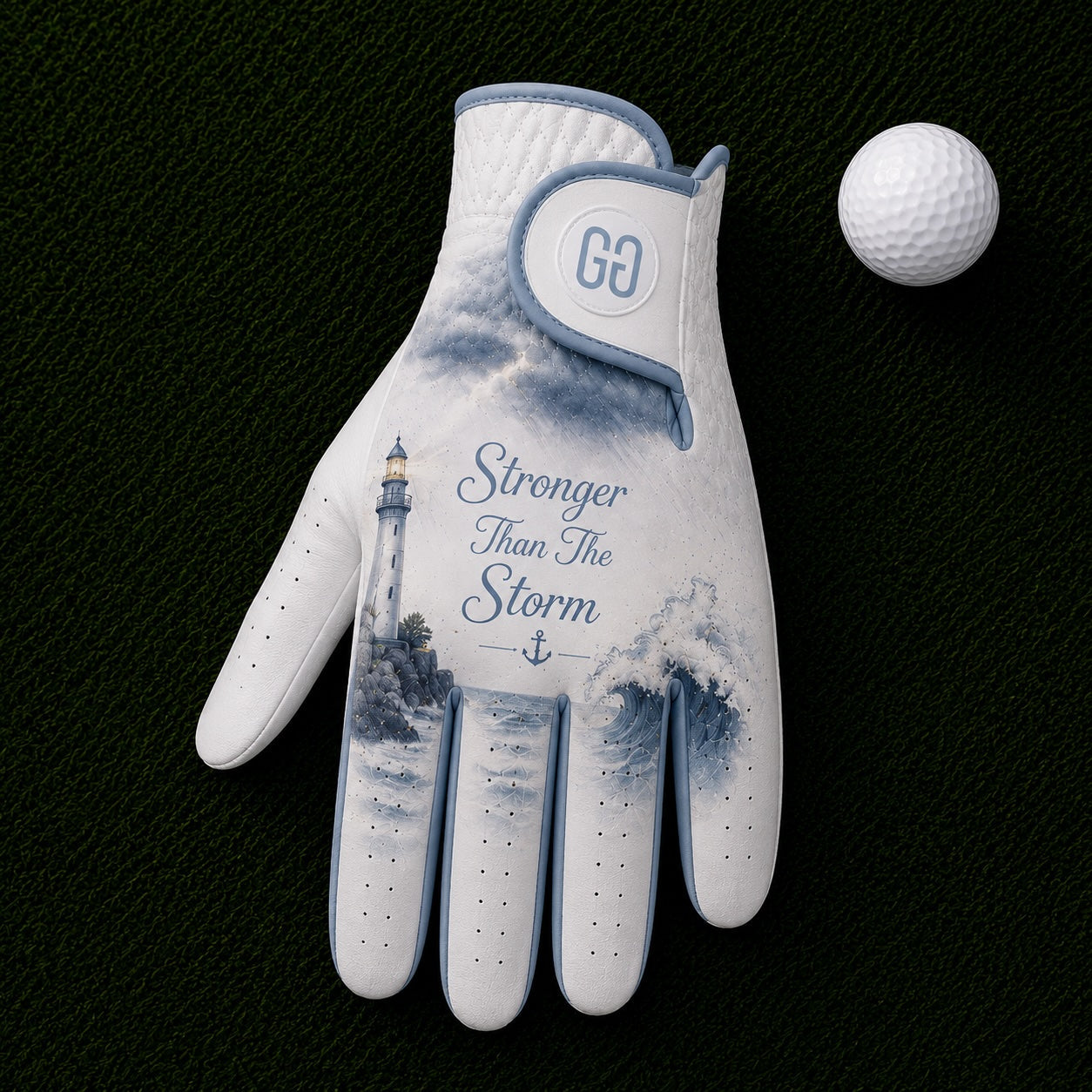 Stronger Than the Storm Golf Glove