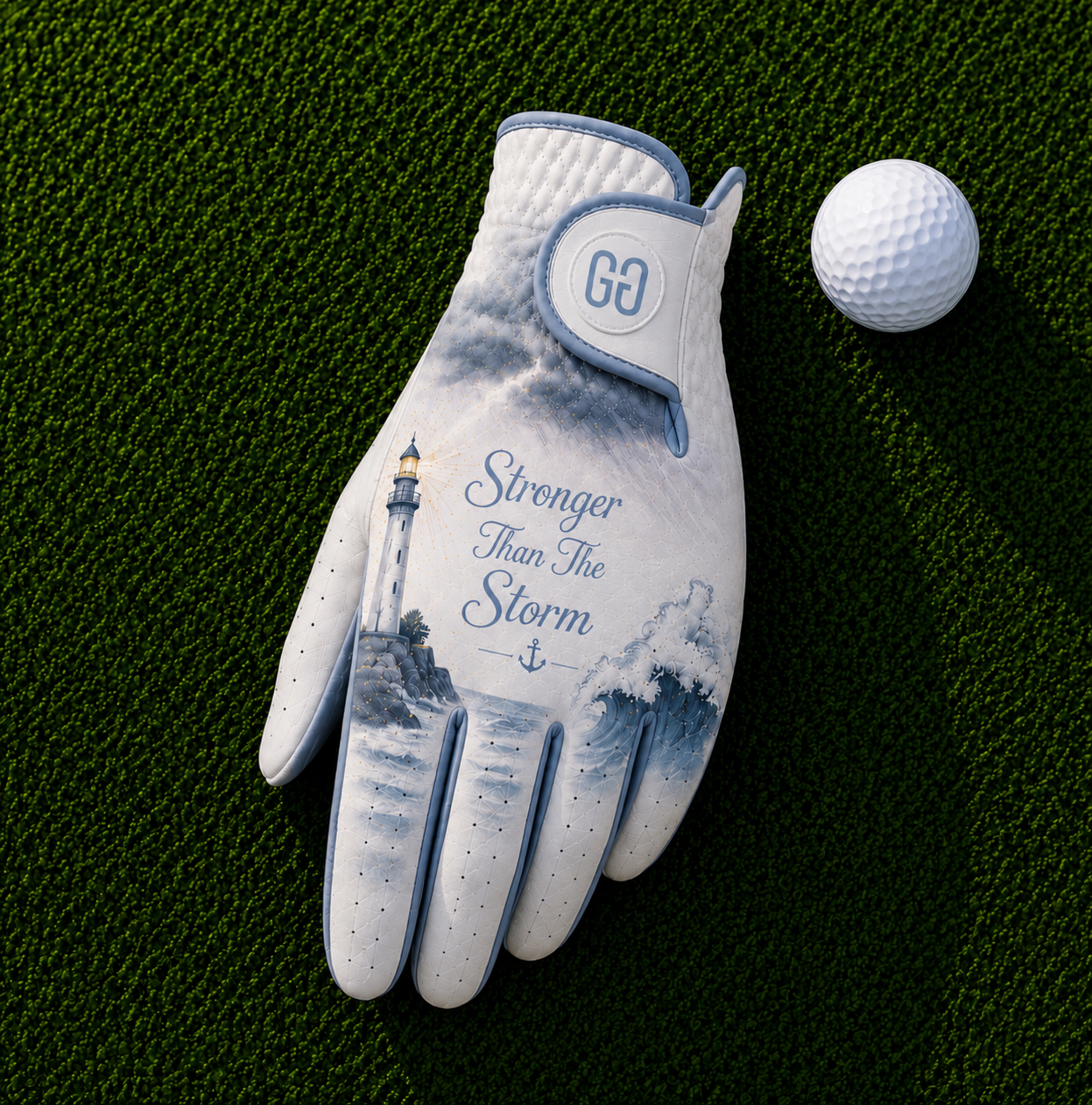 Stronger Than the Storm Golf Glove